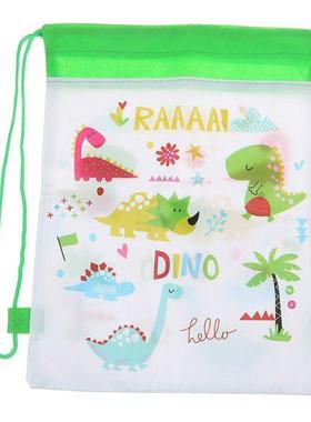Cartoon Dinosaur Drawstring Bags Kids Drawstring Backpack Ba