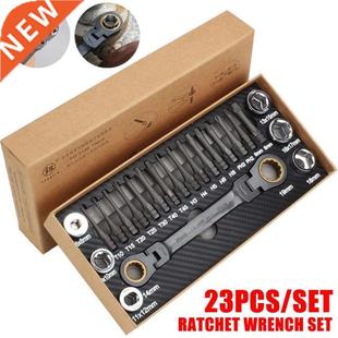 Wrench Socket Set Box Multifunction End Ratcheting