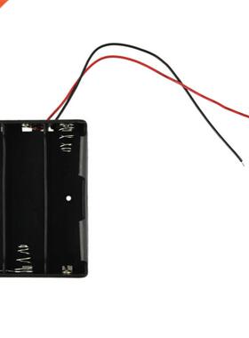 Battery Storage Case Box Holder For 3 x 18650 Black With 3 s