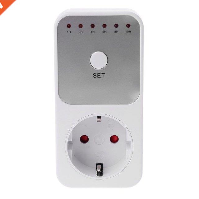 EU Plug Electricity Timer Socket 10H Timer Socket Countdown
