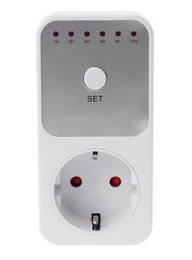 EU Plug Electricity Timer Socket 10H Timer Socket Countdown
