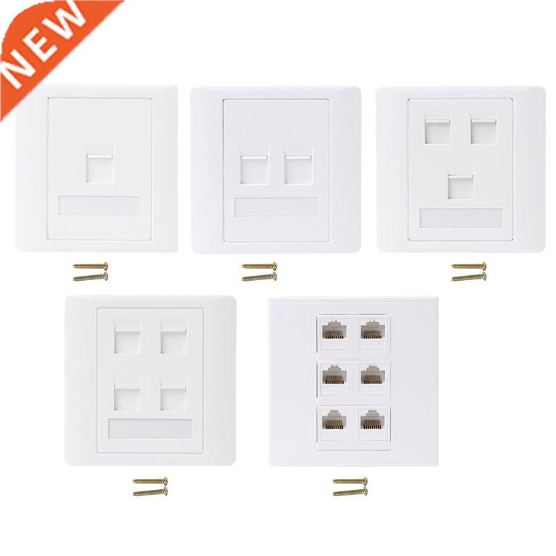 86 Type Computer Socket Panel CAT5E Network Module RJ45 Cal