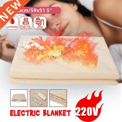 110W 220V Electric Blanket Thicker Heater Double Body Warmer