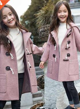 Pink Children Spring Winter For Kids Girl Casual Hooded Coat