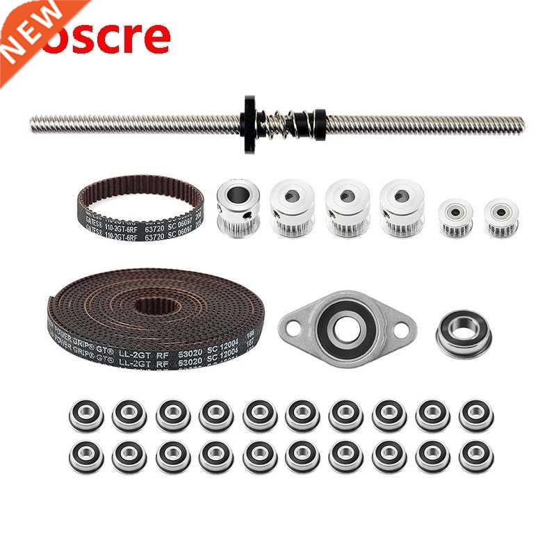 VORON 0 Set,2GT 20T 16T Pulley,GT2 LL-2GT RF Open Timing Bel