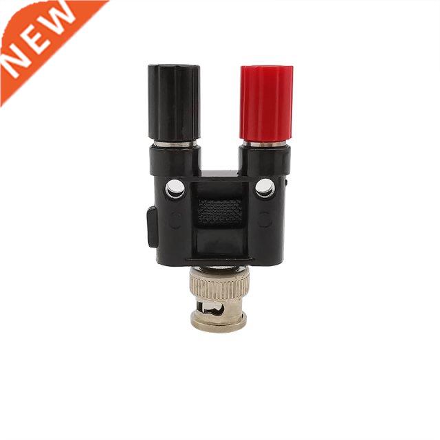 1Pcs BNC Male Plug to 2X 4mm Dual Banana Female Jack Socket