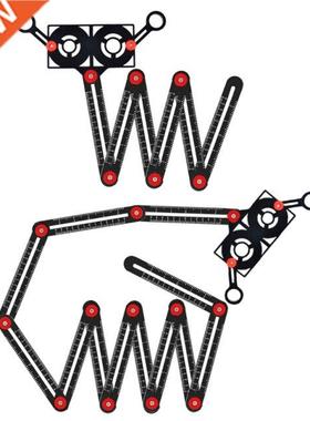 Upgrade Multi Angle Ruler Aluminum Alloy Angle Measuring Rul
