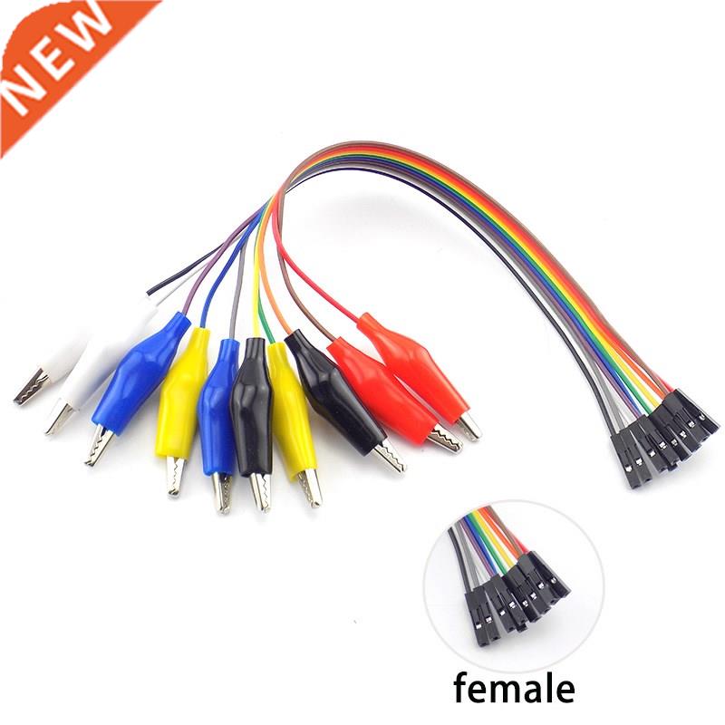 10pin 20cm 0cm Double-end Alligator Clips Jump Wire Male Fe