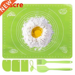 50*40cm Baking Mat Set Silicone Pastry Rolling Mat Pad Cooki