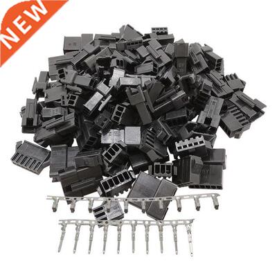 50Sets JST SM2.54 2/3/4/5/6/7/8 Pin Connector Plug Housing T