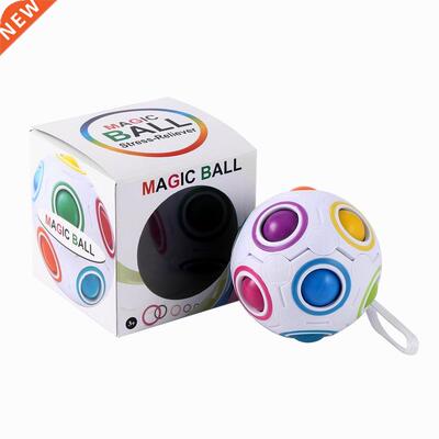 Magic Rainbow Ball Magic Cube Speed Rainbow Puzzle Ball Kids