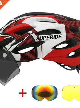 IDE Men Women Cycling Helmet with Rearlight Sports MTB Bicyc
