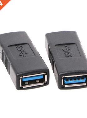 2Pcs Usb 3.0 Type A Female To Female Adapter Coupler Gender