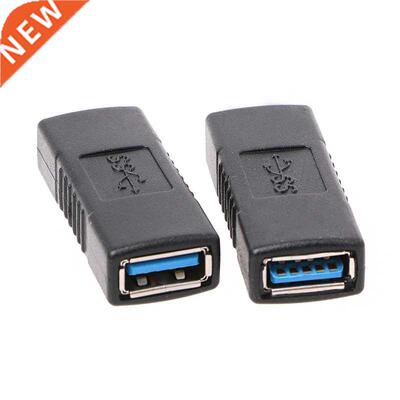 2Pcs Usb 3.0 Type A Female To Female Adapter Coupler Gender