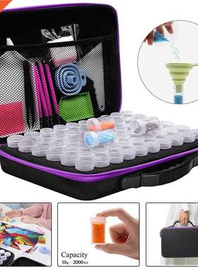 5D  Diamond Painting Storage Box Kits 60 Grids with Diamo