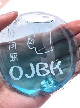 1PCS Winter Reusable Gel Hand Warmer Cute Word Print Instant