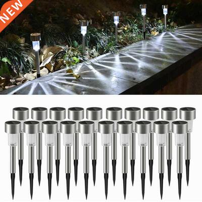 Solr Lights Outdoor Stinless Steel Outdoor Wterproof LED
