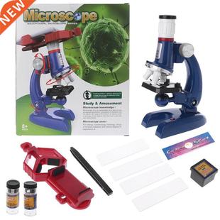 Microscope Kit 100X Phone Biological Mobile Holder 1200X
