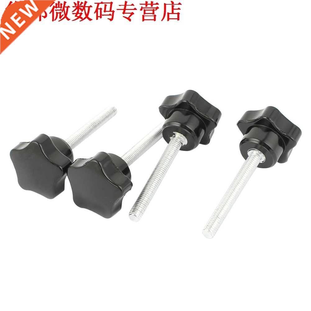 4pcs M6 x 50mm Buitendraad Ster Vormige Hoofd Vastklemmen Sc