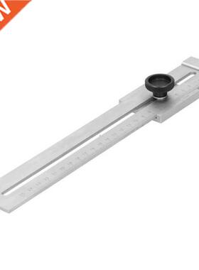 Hole Scribing Ruler 0 250mm Woodworking Scribe Crossed Out T