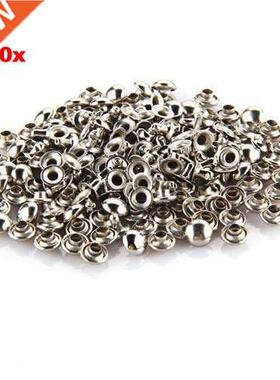 100 PCS 7 mm Round Metal Rivets for Gloves Belt