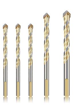 7-Piece Drill Bit Set With Storage Case For Drilling Metal,