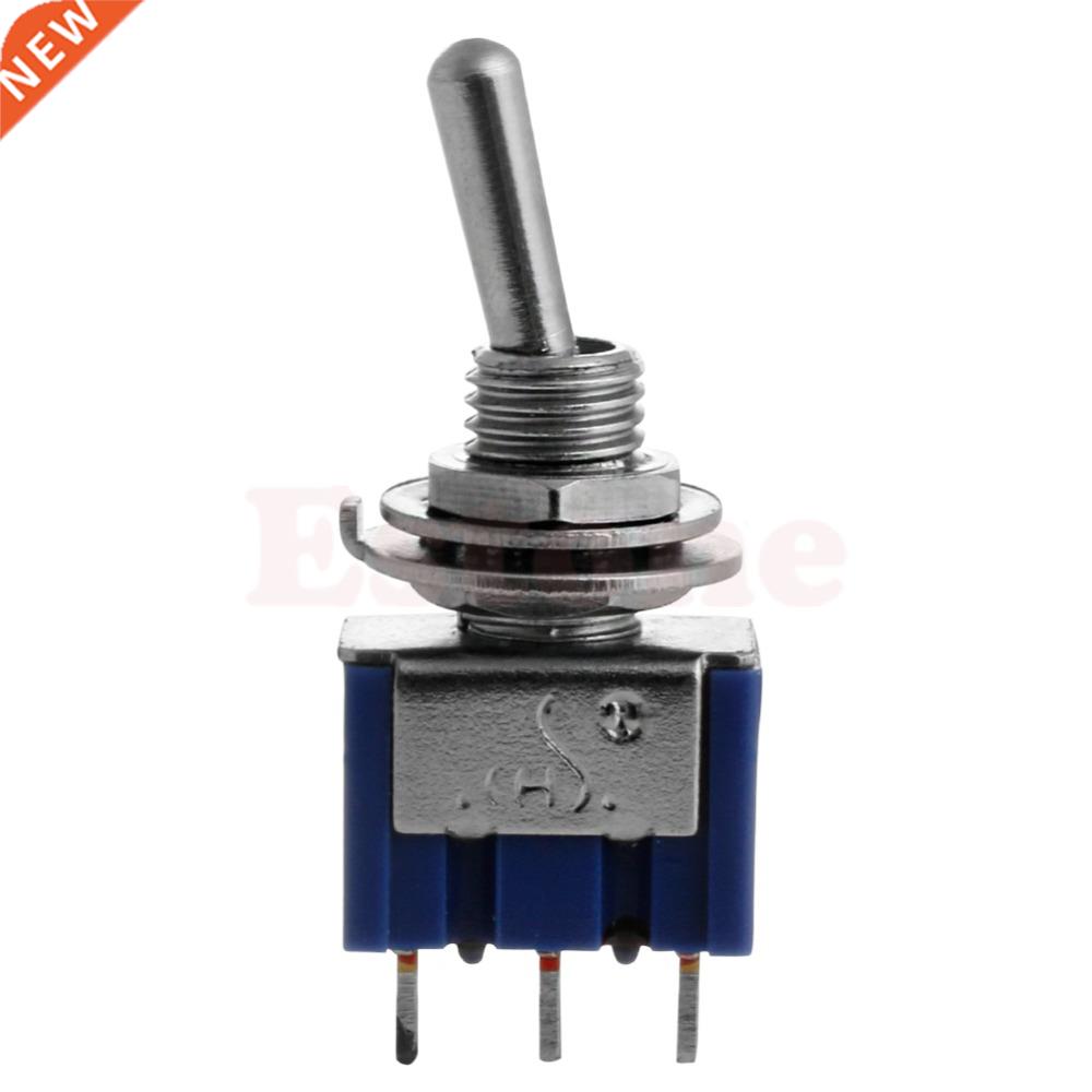 Mini 125V AC 6A SPDT MTS-102 -Pin 2 Position On-on Toggle S