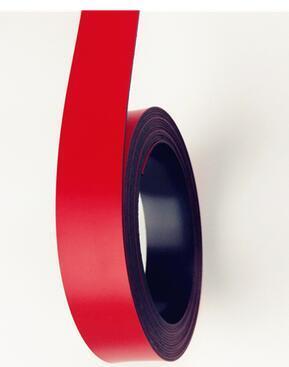 1000mm*20mm*1mm Flexible magnetic label, Red Fridge Magnets