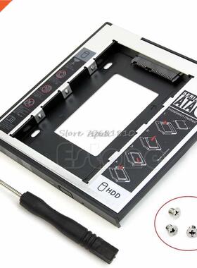 9.5mm SATA 2nd HDD SSD Drive Caddy For CD DVD-ROM Bay Z09 Dr