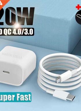 20w 18w Pd Usb C Charger For Iphone 13 12 Pro Max 11 Xs Xr M