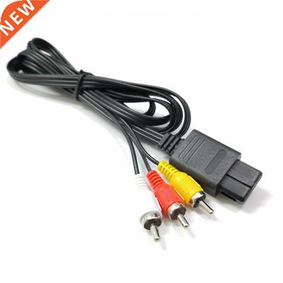 适用于 N64 SNES Gamecube 6FT RCA AV TV Audio Video Stereo Ca