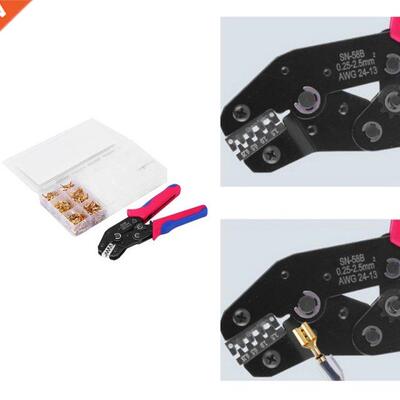 SN-58B Ratchet Crimping Plier Crimper Tool 0.25-2.5Mm2 AWG24