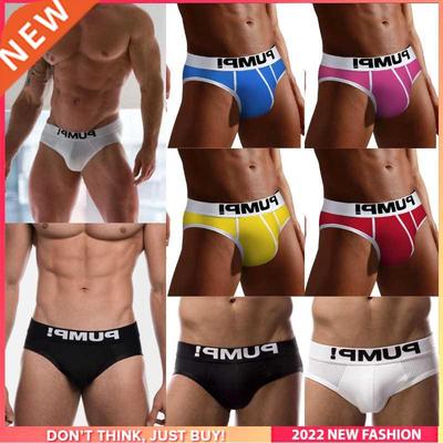 8Pcs Breathable Jockstrap Underwear Man Brief Fashion Cotton