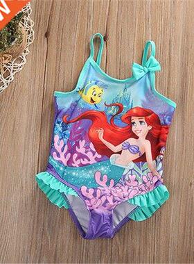 Toddler Kids Baby Girls Cartoon Bikini Suit Swimwear Swimsui