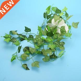 Silk Artificial Hanging 1PC Garland Green Leaf Plants 210C