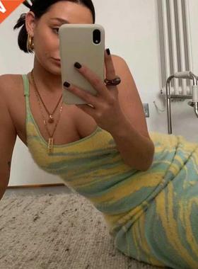 House Of Party Dresses Women Sunny Beach Sundress Hollow Out