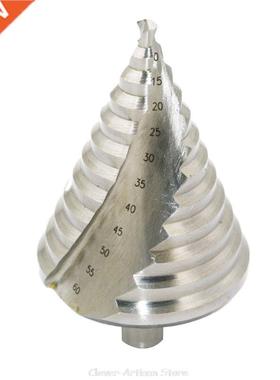 6-60mm Pagoda Step Cone Drill Bit HSS Spiral Grooved Reaming