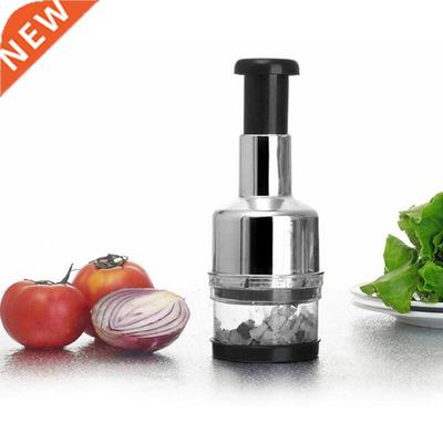 Stainless Fruit Salad Vegetable Onion-Hand Chopper Kitchen C