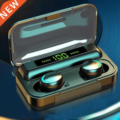 TWS Bluetooth Wireless Earphones Earphone 2200mAh Charging