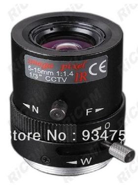 1/ CS 1. million pixels 5-15MM Manual Iris IR