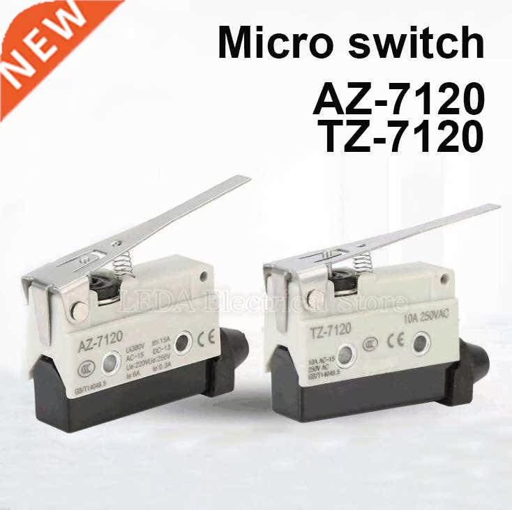 AZ-7120/TZ-7120 Micro Switches 1NC 250VAC Momentary Mic