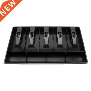 Large Cabinet Cash Drawer Register Insert Money Tray 5 Compa