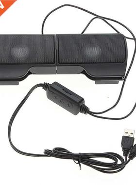 PLEXTONE 1 Pair Mini Portable Clipon USB Stereo Speakers li