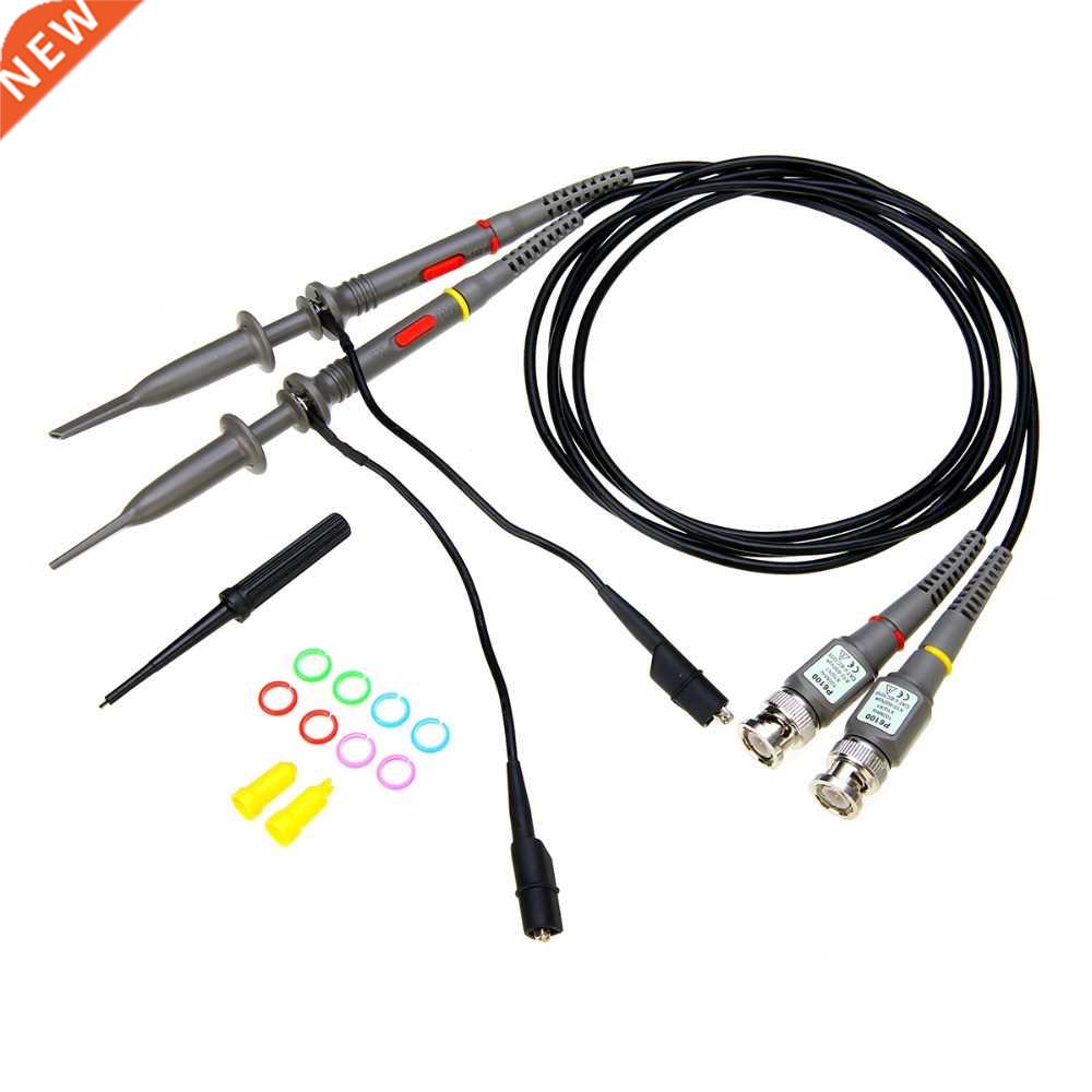 2pcs BNC Oscilloscope Probes P6100 100MHz Precision Scope An
