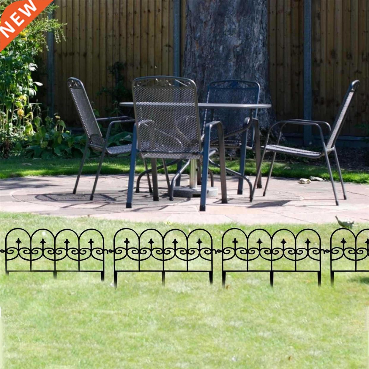 5pcs Garden Border Decorative Outdoor Accessories Fence For