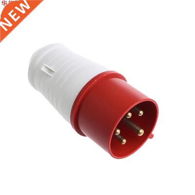 32 Amp 5pin Industrial Plug & Wall Socket 240-415V Weath