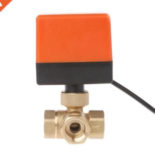 ball valve two way contr line motorized Three electric