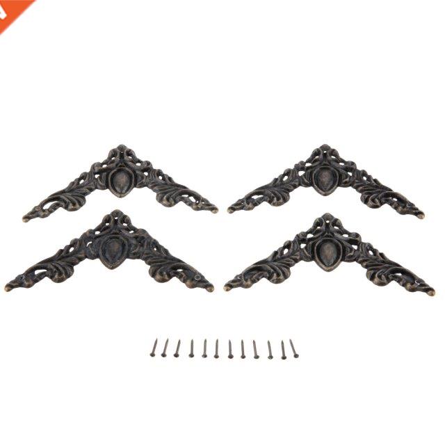 4Pcs Book Corner Protector Box Book Scrapbook Metal Album Co