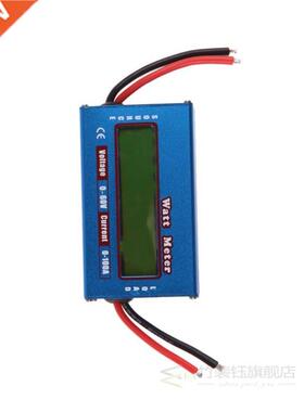 Digital Watt Meter Simple LCD DC Power yser Watt Volt Amp Me