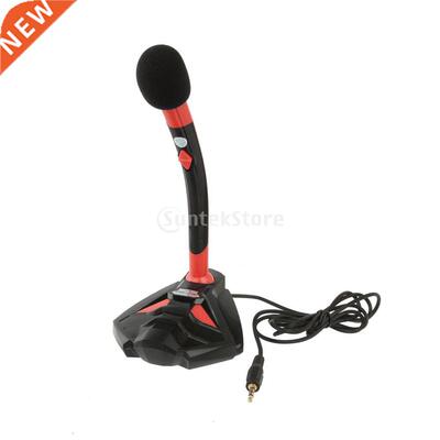 .5mm Studio Microphone Mic For Skype Desktop PC Notebook Re